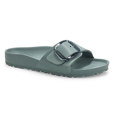 Lds Madrid Big Buckle EVA Narrow Sandal - Pure Sage