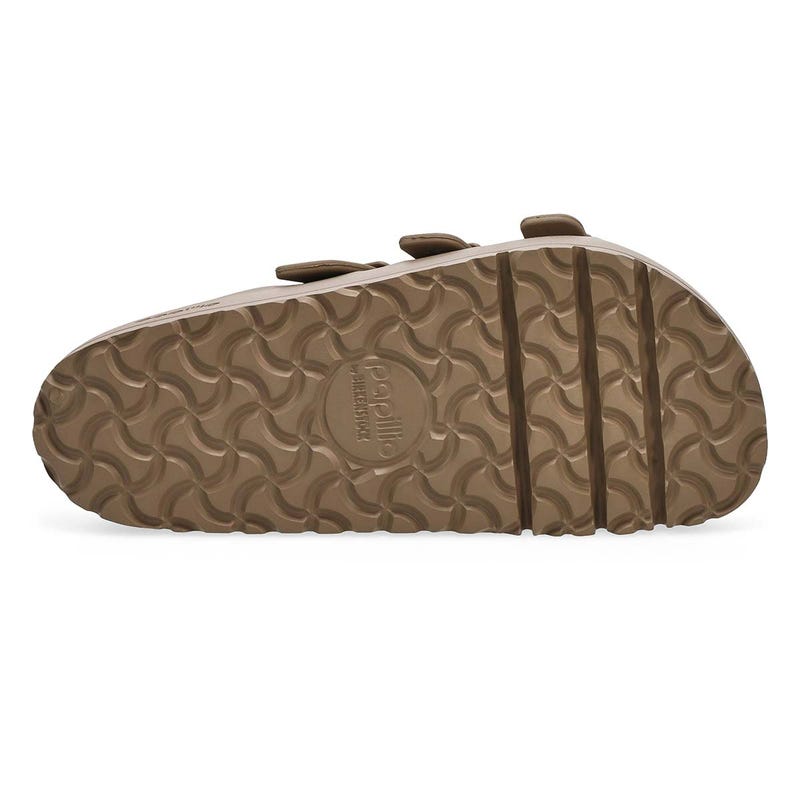 Women's Florida III Platform EVA 3 Strap Narrow Sandal - Gray Taupe