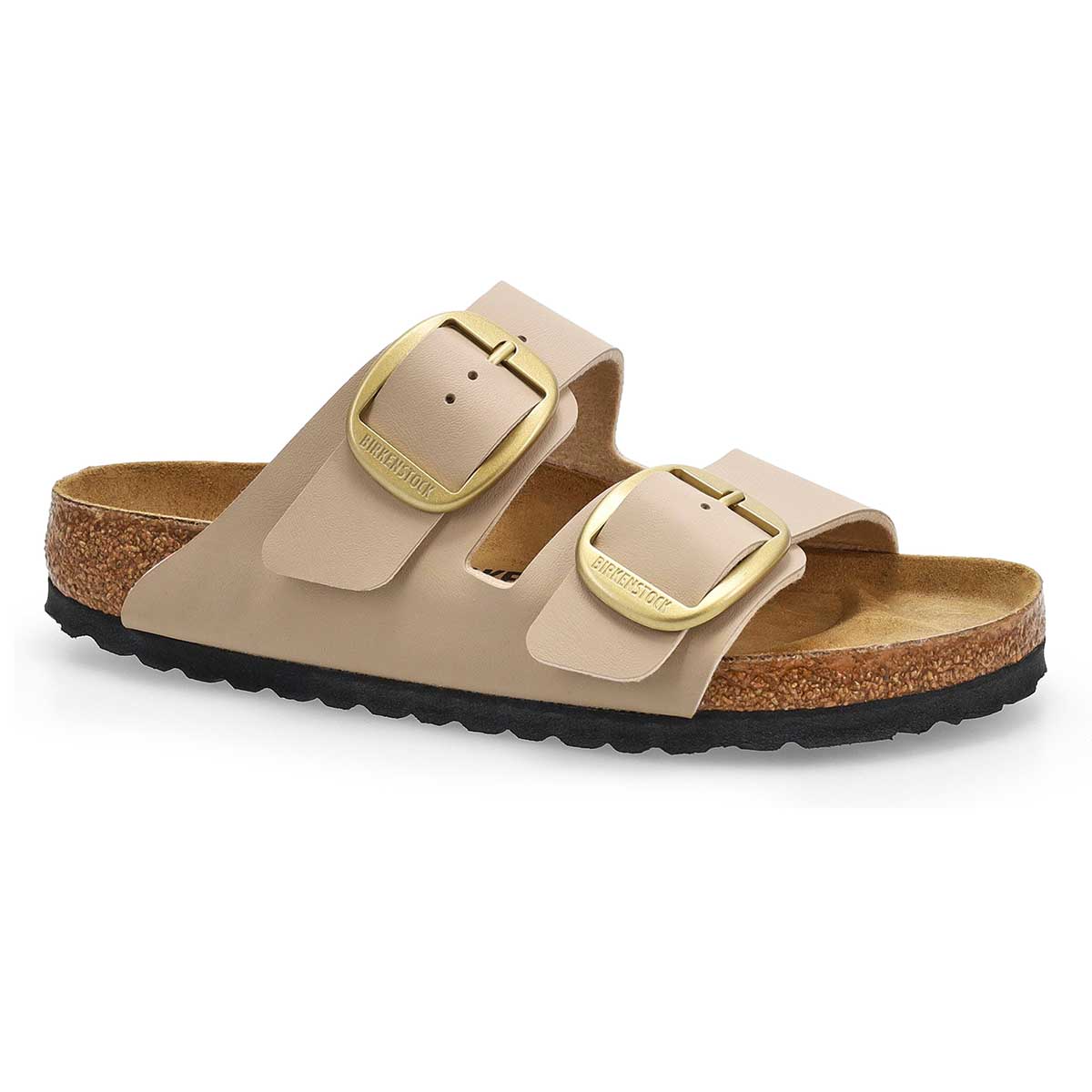 Women's Arizona Big Buckle Birko-Flor 2 Strap Sandal - Sandcastle
