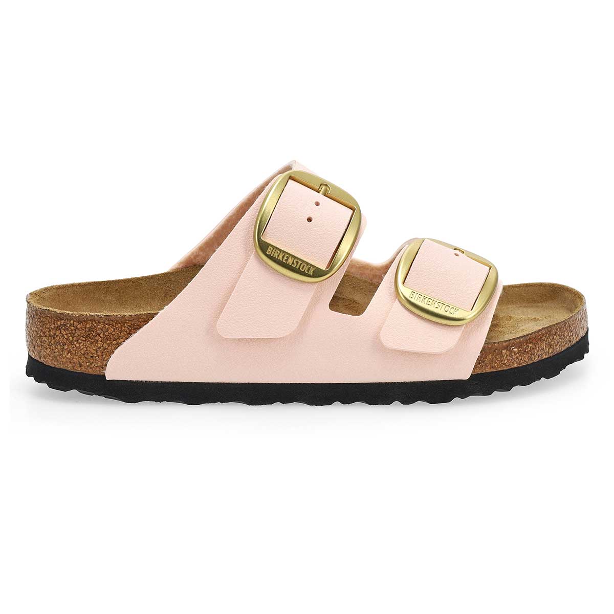 Women's Arizona Big Buckle Birkibuc 2 Strap Sandal - Light Rose