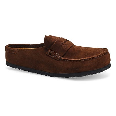 Mns Naples 2.0 Grip Casual Suede Clog - Carafe