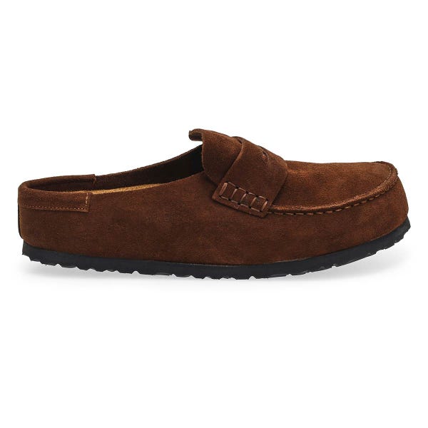 Men's Naples 2.0 Grip Casual Suede Clog - Carafe