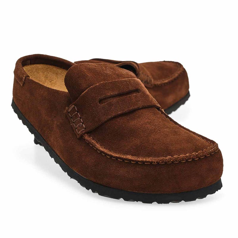 Men's Naples 2.0 Grip Casual Suede Clog - Carafe