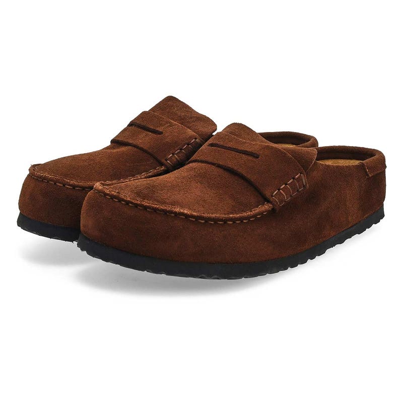 Men's Naples 2.0 Grip Casual Suede Clog - Carafe
