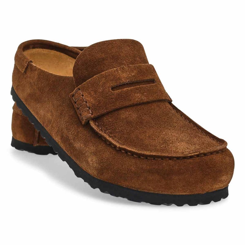 Women's  Naples 2.0 Grip Casual Suede Clog - Carafe