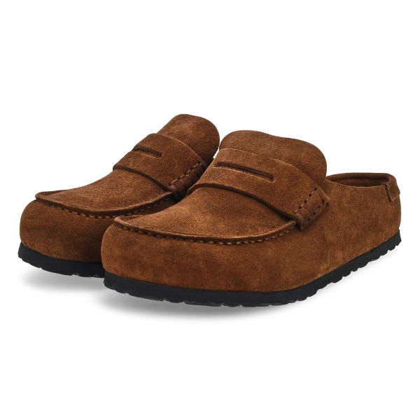 Women's  Naples 2.0 Grip Casual Suede Clog - Carafe