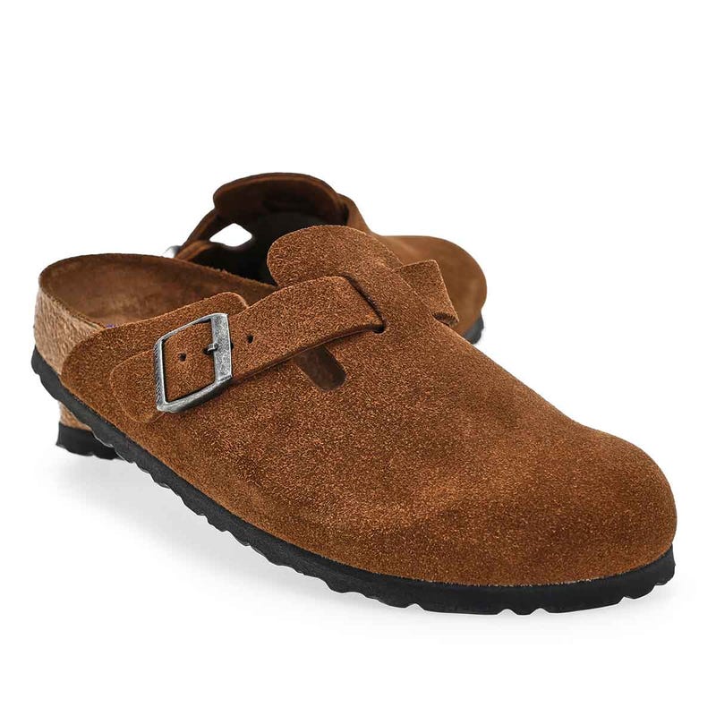 Sabot Boston Soft Footbed étroit pour femmes - Suède Carafe Ton sur ton