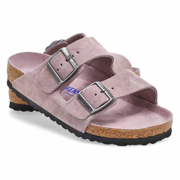 Sandale à assise souple ARIZONA SOFT FOOTBED, violet délavé, femmes