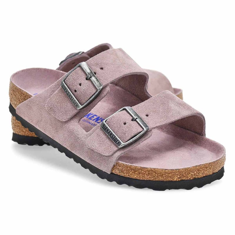Sandale à assise souple ARIZONA SOFT FOOTBED, violet délavé, femmes