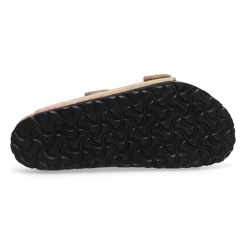 Women's Arizona Printed 2 Strap Sandal - Sandcastle/Flower