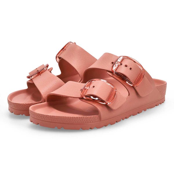 Women's  Arizona Big Buckle EVA Narrow Sandal - Pink Clay