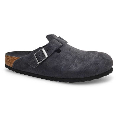 Sabot à lit de pied souple BOSTON SOFT FOOTBED, anthracite, hommes