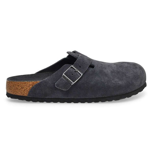 Sabot à lit de pied souple BOSTON SOFT FOOTBED, anthracite, hommes