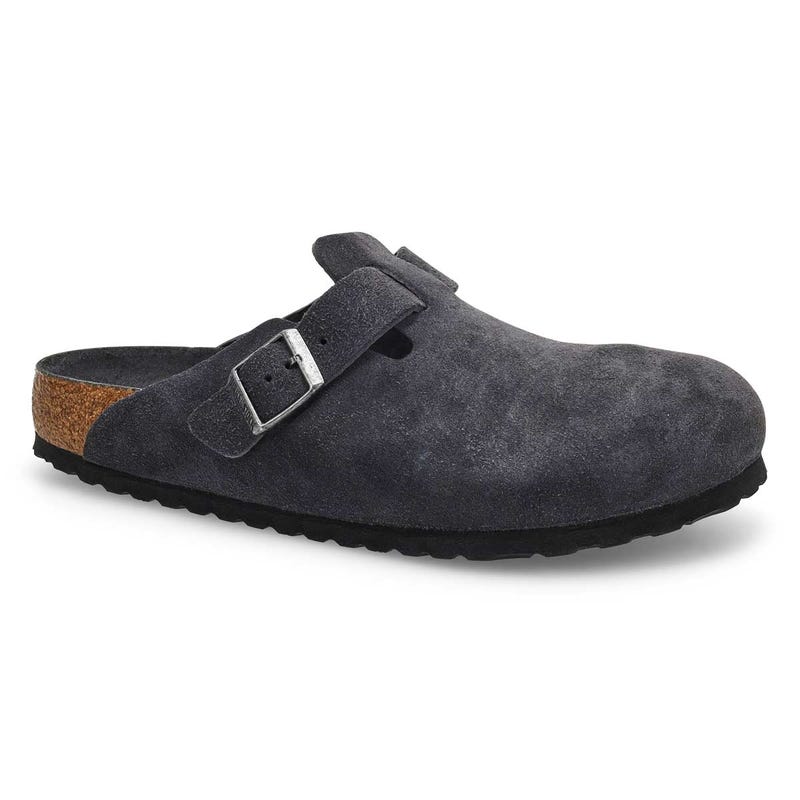 Sabot à lit de pied souple BOSTON SOFT FOOTBED, anthracite, hommes