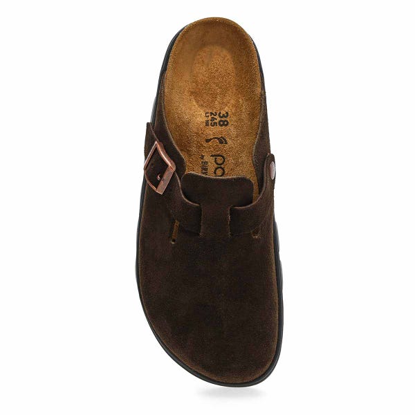 Women's  Boston Chunky Platform Narrow Clog - Mocha