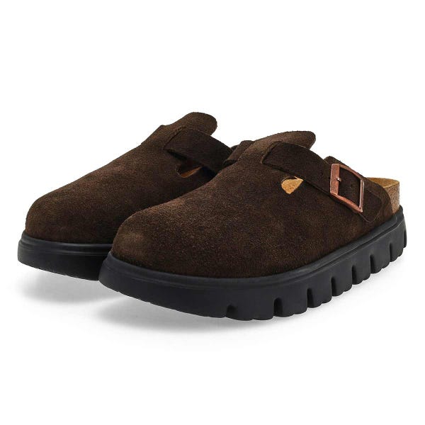 Women's  Boston Chunky Platform Narrow Clog - Mocha