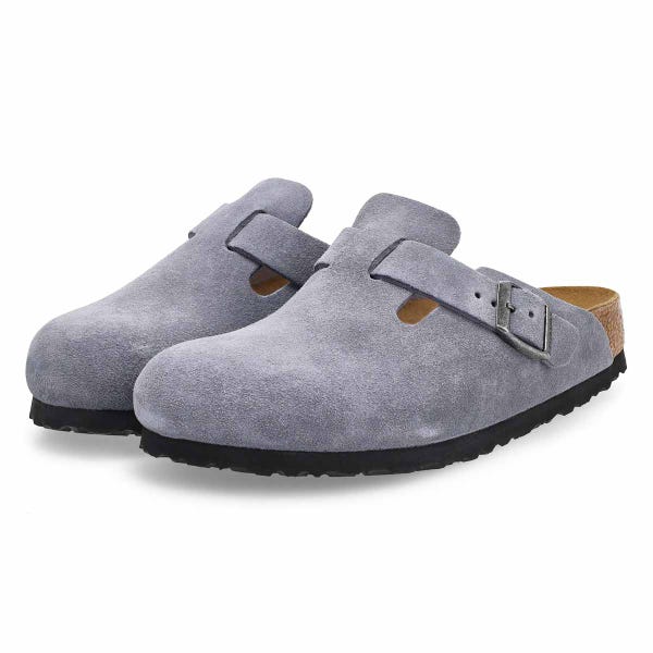 Women's Boston Narrow Clog - Stone Blue
