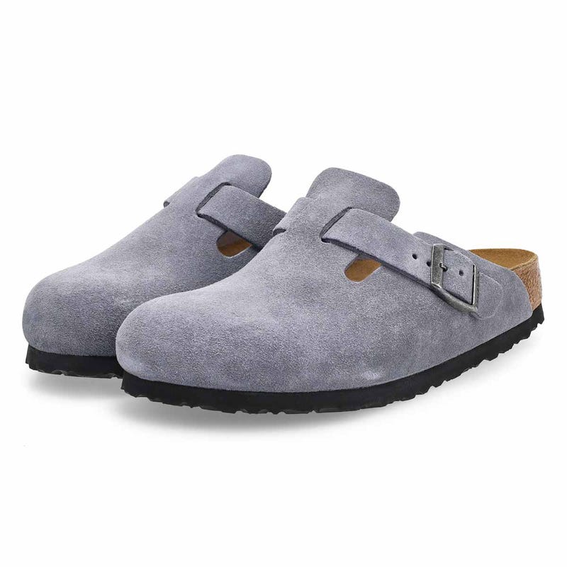 Women's Boston Narrow Clog - Stone Blue