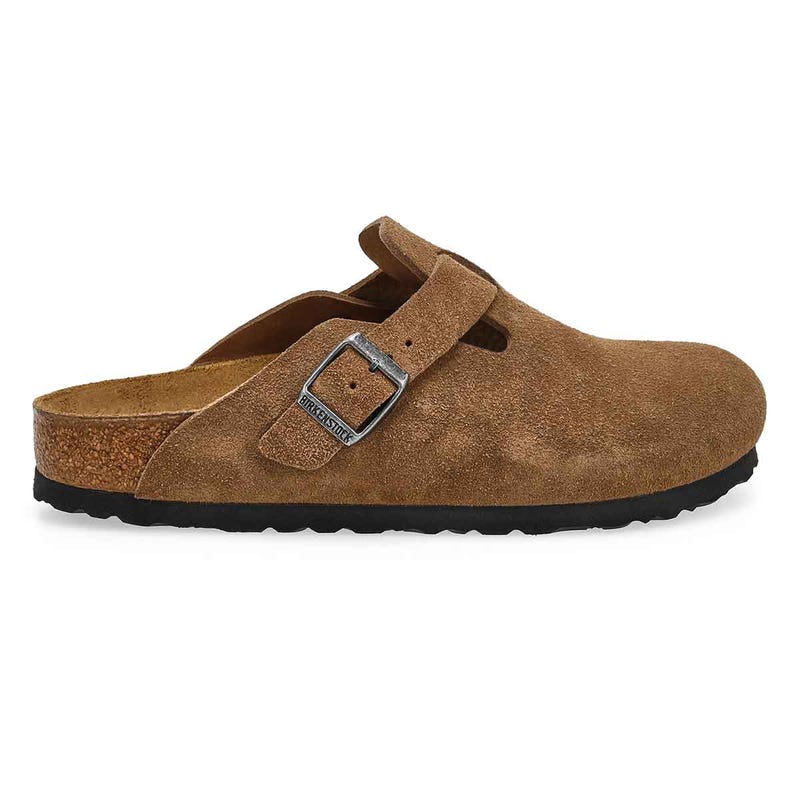 Women's  Boston Narrow Clog - Dark Tea