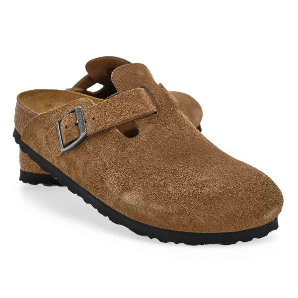 Women's  Boston Narrow Clog - Dark Tea