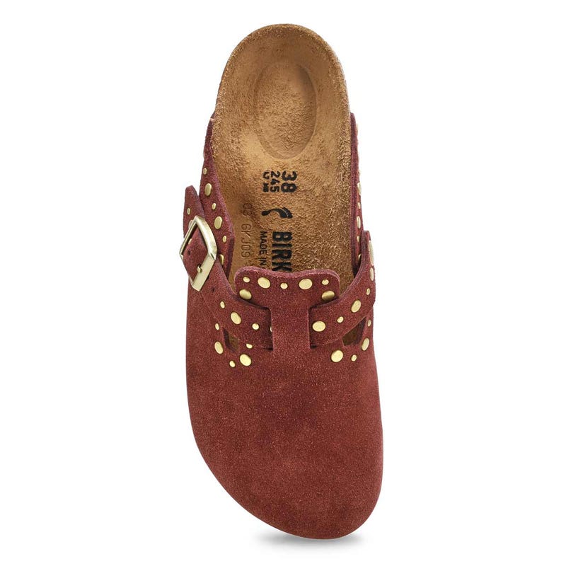 Women's  Boston Rivets Narrow Clog - Pepper
