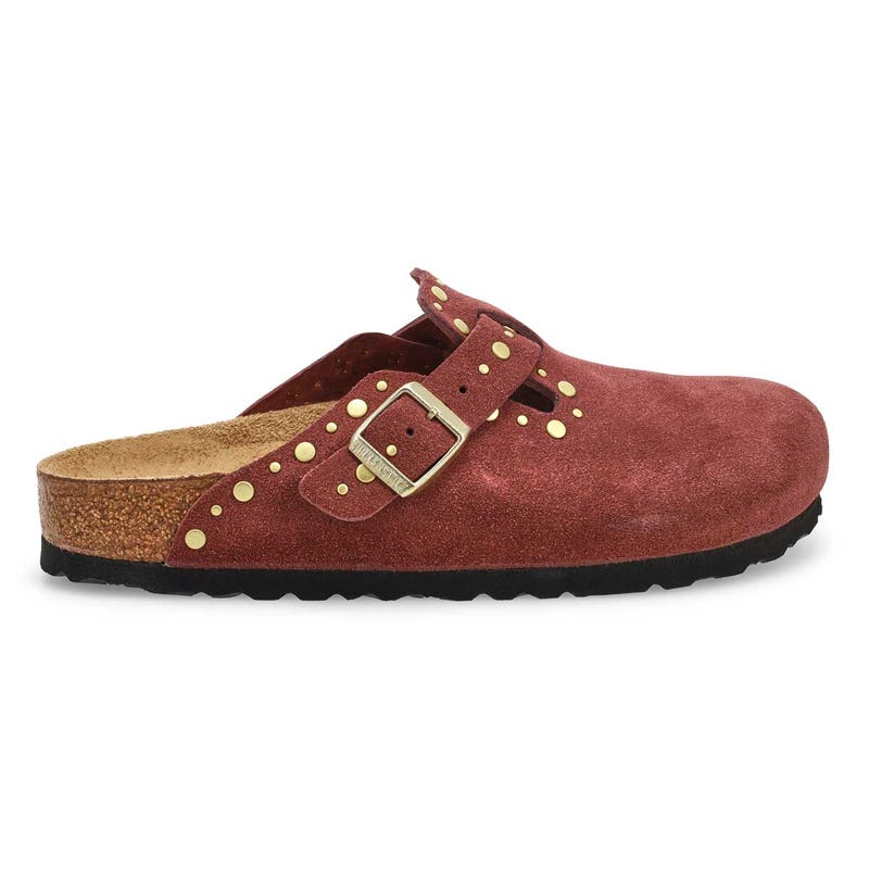Women's  Boston Rivets Narrow Clog - Pepper