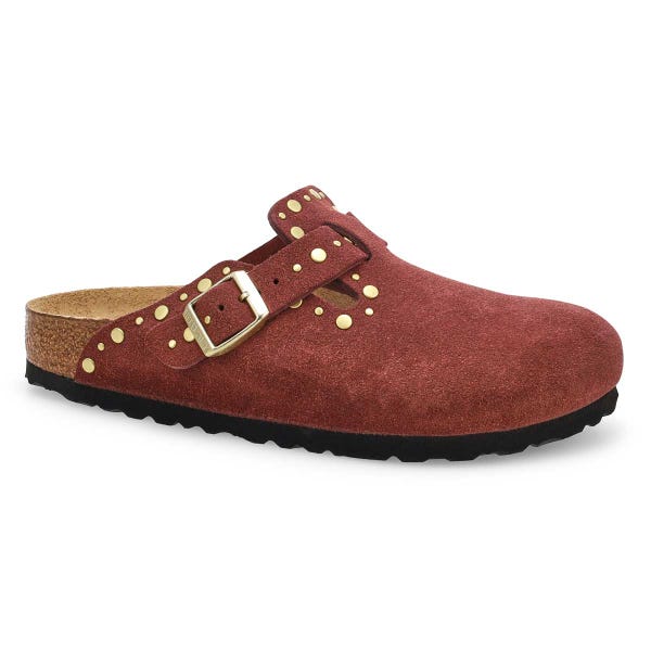 Women's  Boston Rivets Narrow Clog - Pepper
