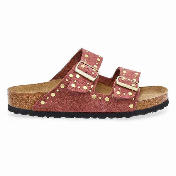 Women's Arizona Rivets 2 Strap Sandal - Pepper