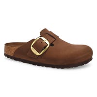Women's  Boston Big Buckle Narrow Clog - Carafe