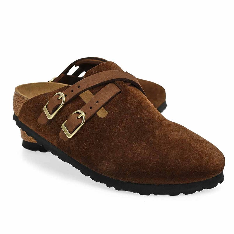 Women's Blair Suede Narrow Clog - Carafe