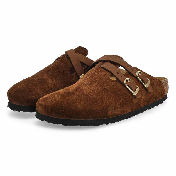Women's Blair Suede Narrow Clog - Carafe