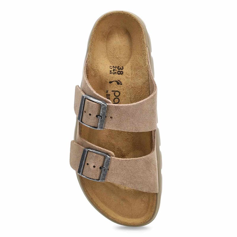 Women's Lds Arizona Chunky Platform Narrow Sandal - Taupe