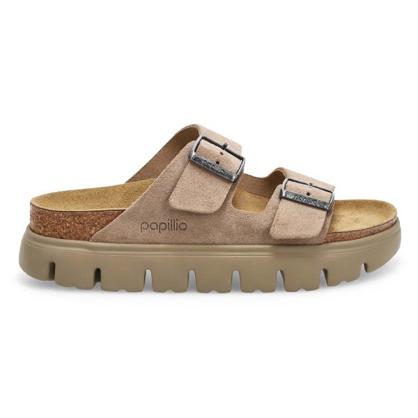 Women's Lds Arizona Chunky Platform Narrow Sandal - Taupe