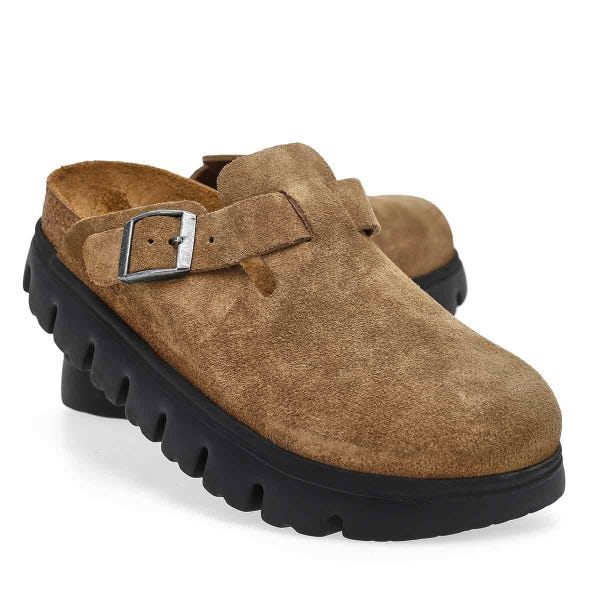 Women's Boston Chunky Platform Narrow Clog - Gray Taupe