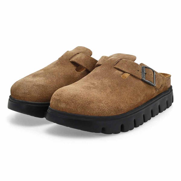 Women's Boston Chunky Platform Narrow Clog - Gray Taupe