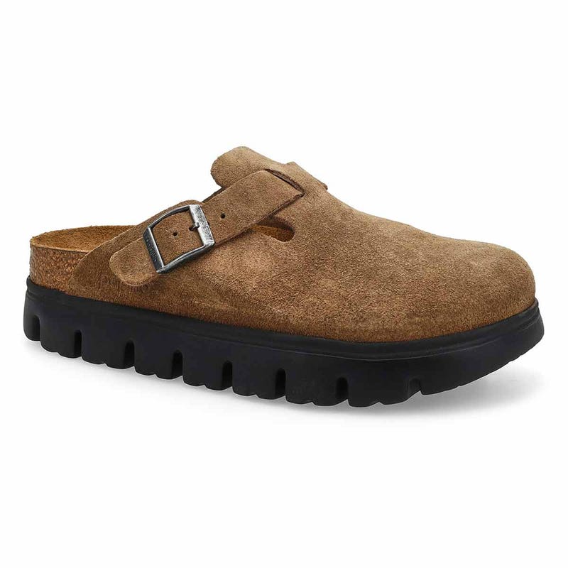 Women's Boston Chunky Platform Narrow Clog - Gray Taupe