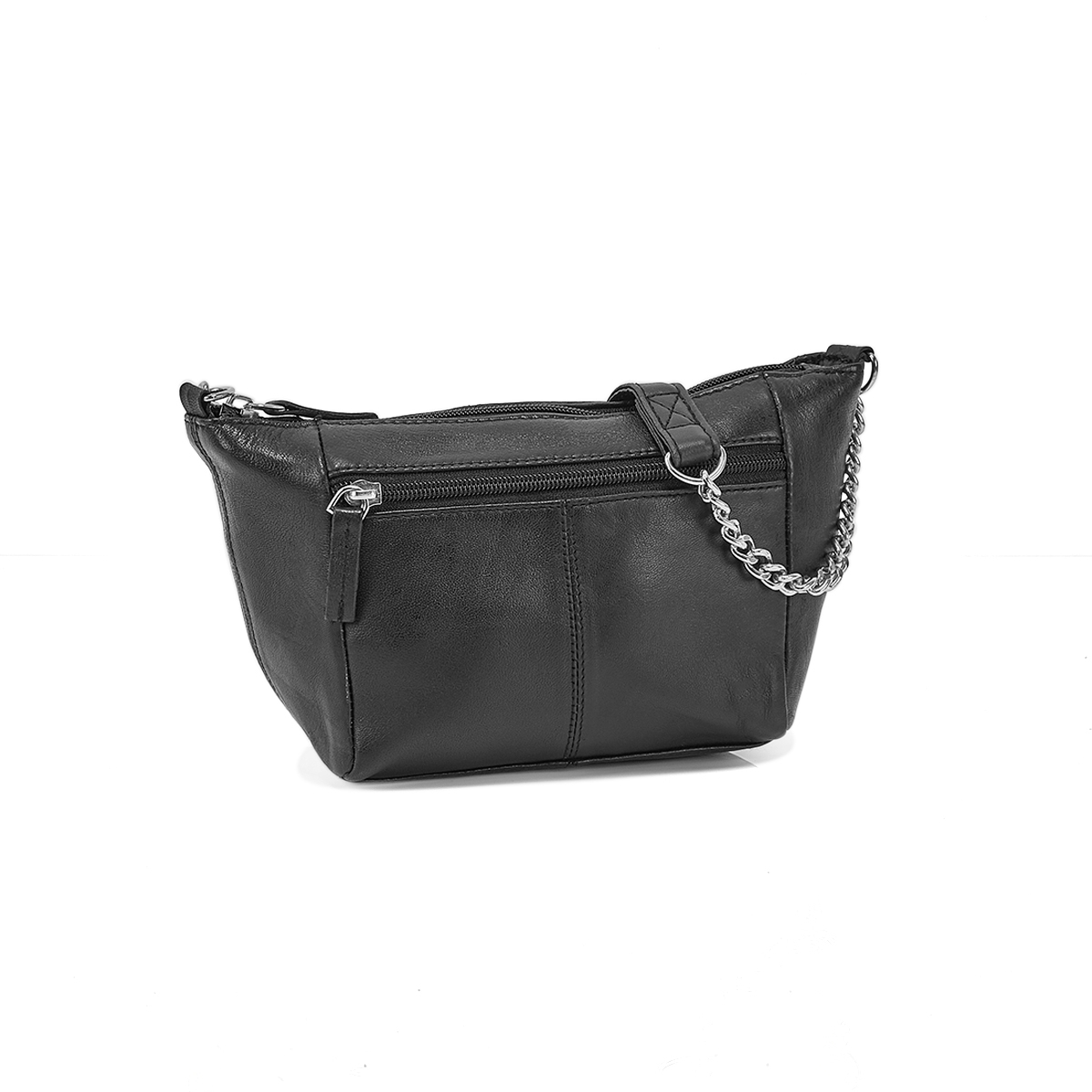 Women's 1038 black sheep leather crossbody bag