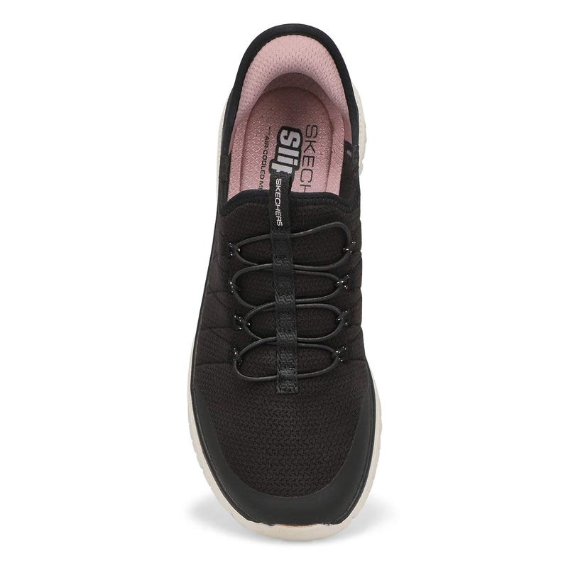 Women's Virtue Glow Slip-Ins Sneaker - Black