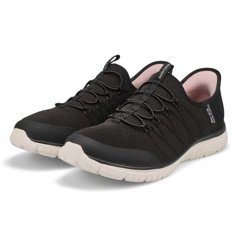 Women's Virtue Glow Slip-Ins Sneaker - Black