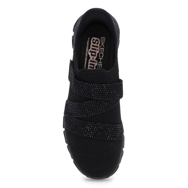 Baskets à enfiler GLIDE-STEP HIGH SHINE SLIP-INS, noir, femmes