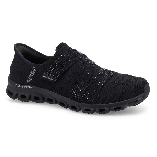 Baskets à enfiler GLIDE-STEP HIGH SHINE SLIP-INS, noir, femmes