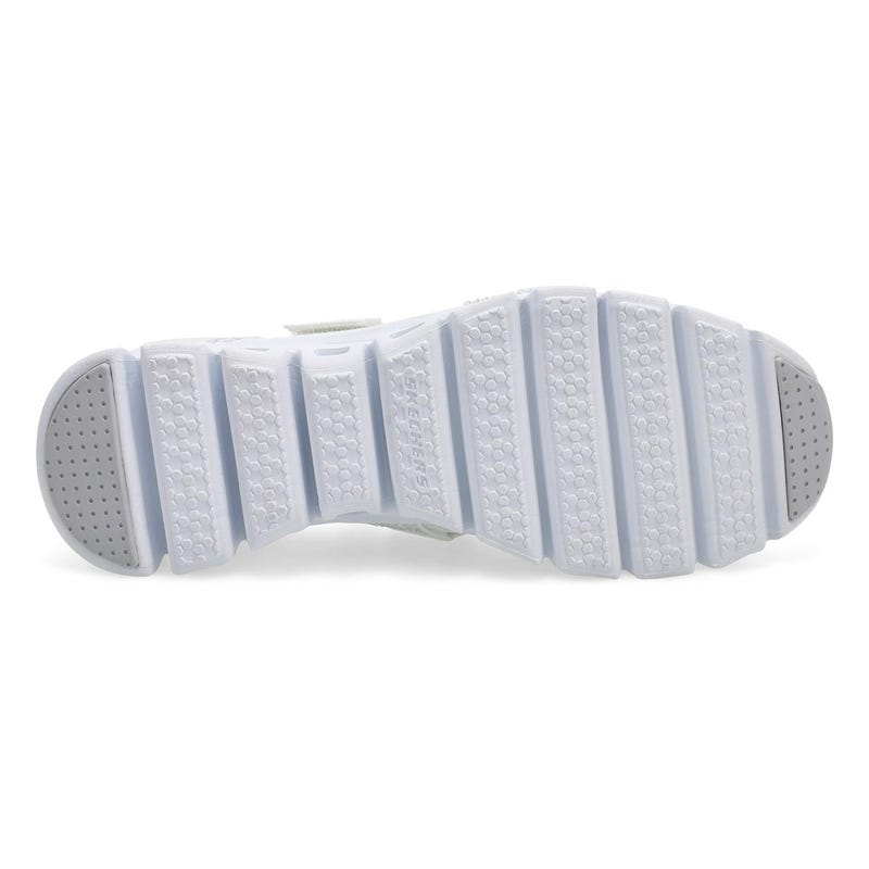 Baskets à enfiler GLIDE-STEP HIGH SHINE SLIP-INS, blanc/argent, femmes