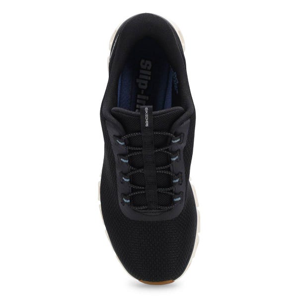 Women's Skechers Slip-ins: Glide-Step - Sunlit Sneaker - Black/White