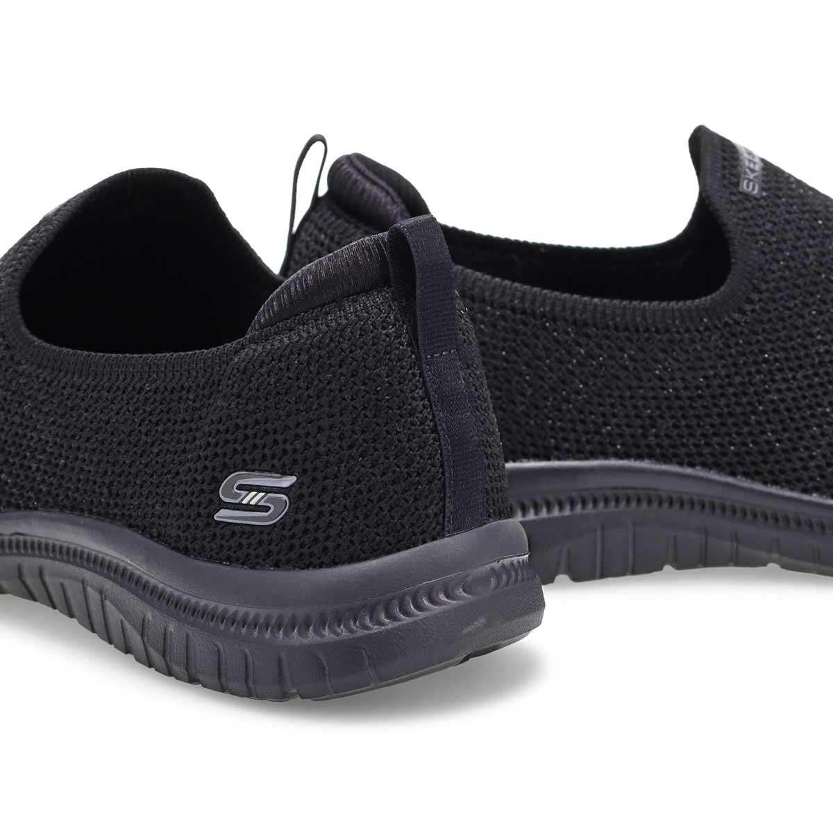 Women's Virtue Slip On Sneaker - Black/Black