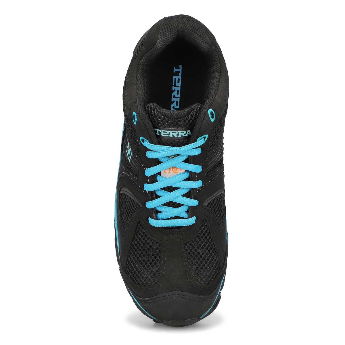 Espadrilles lacées CSA PACER 2, noir/bleu, femmes
