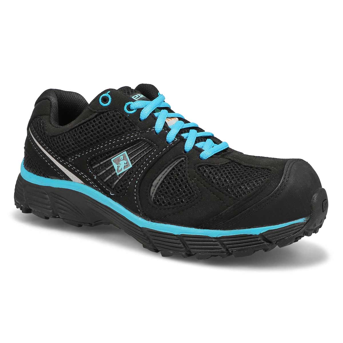 Espadrilles lacées CSA PACER 2, noir/bleu, femmes