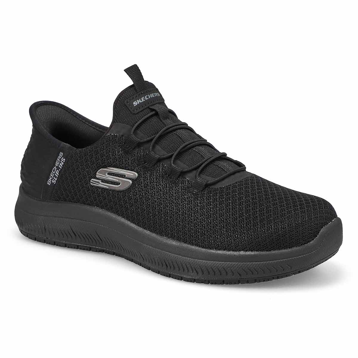 Skechers Work Women s Summits Slip Resistant Slip Ins Sneaker WIDE