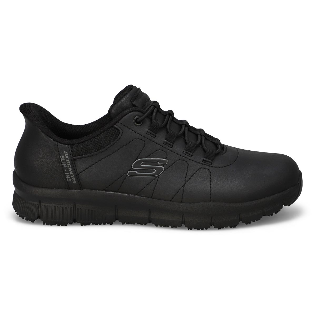 Women's  Nampa - Cotton Slip Resistant Slip-Ins Sneaker - Black