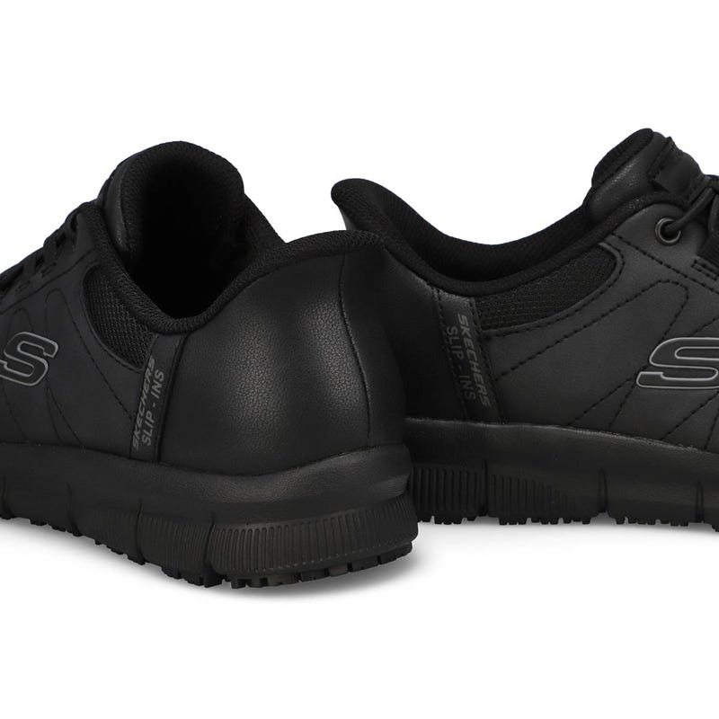 Baskets antidérapantes à enfiler NAMPA - COTTON, noir, femmes