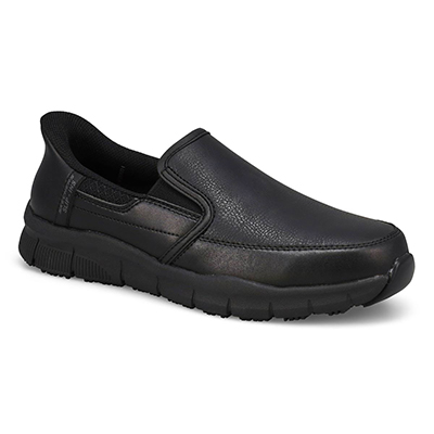 Chaussure antidérapante à enfiler Nampa Slip-Ins, noir, femmes